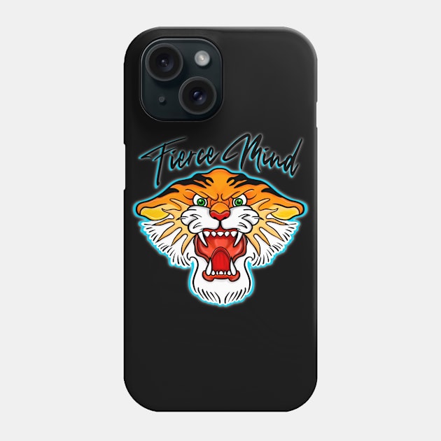 Fierce Mind 🐅 Phone Case by Art_of_Selene