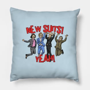 New Suits! YEAH! Pillow