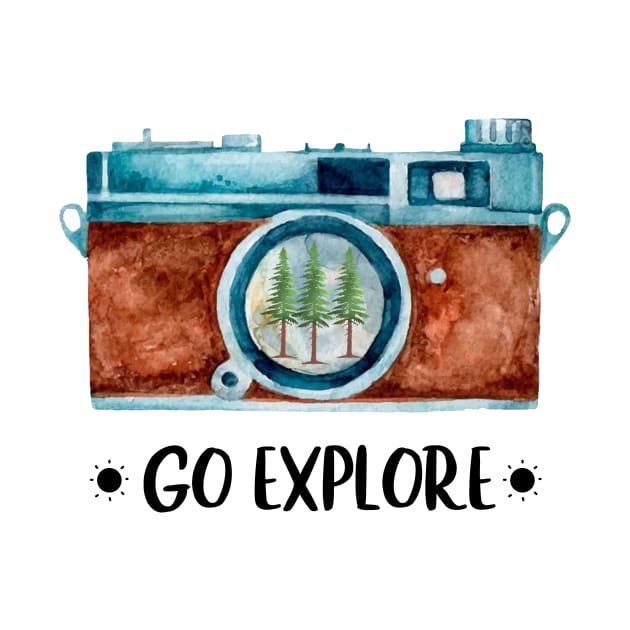 Go Explore Photographer by ValentinkapngTee