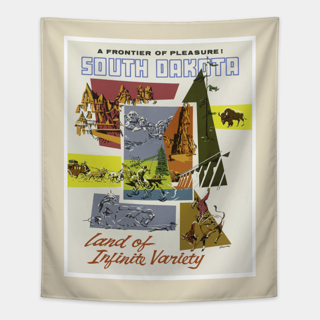 A Frontier Pleasure Vintage South Dakota Travel Design