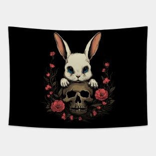 Macabre Rabbit Tapestry