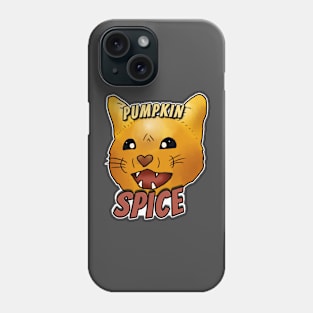 Pumpkin Spice - Spicy Orange Cat Phone Case