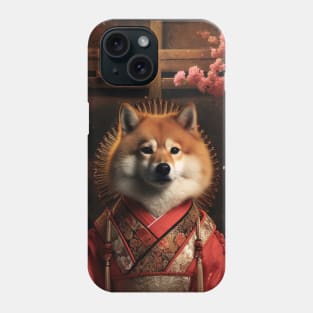 Exquisite Shiba Inu - Geisha Elegance Phone Case