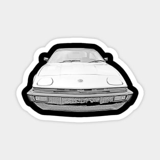 Triumph TR7 1970s British classic sports car Magnet