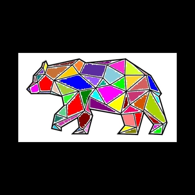Mosaic Bear by Fire Valley Designs