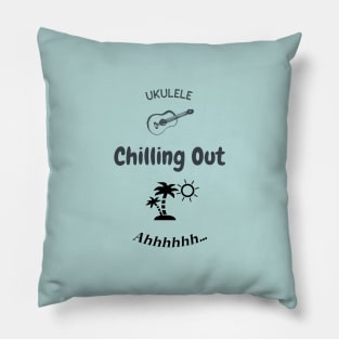 Ukulele Chilling Out 0021 Pillow