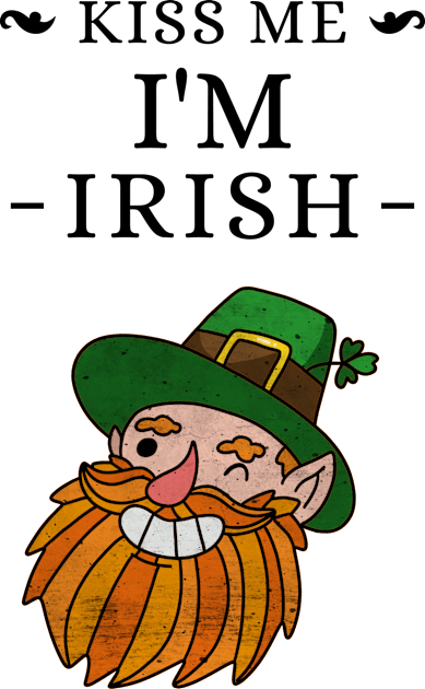 Kiss me I'm Irish Kids T-Shirt by The Shirt Shack