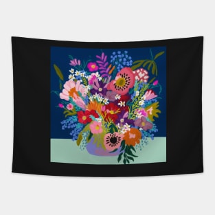 Vase of flowers Tapestry