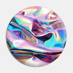 Metallic Holographic Design Pin