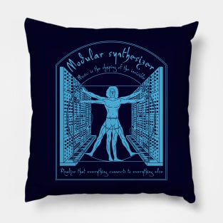 Modular Synth Player Pillow