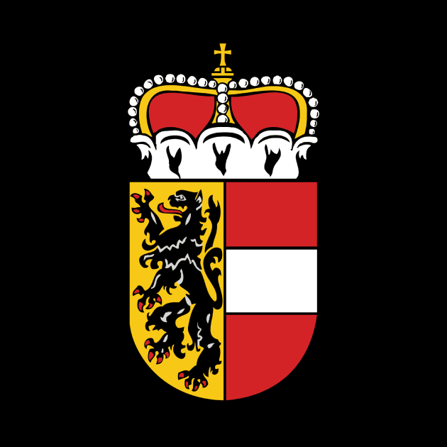 Coat of arms of Salzburg by Wickedcartoons