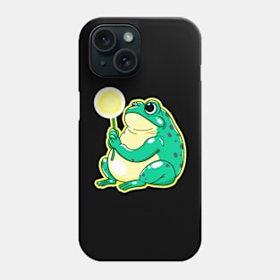 Dandelion chubby frog Phone Case