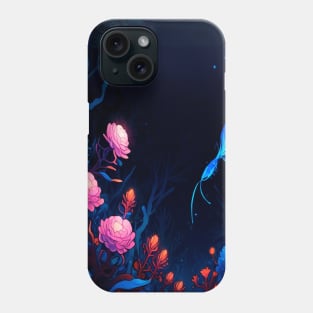 The flowering of the depths Phone Case