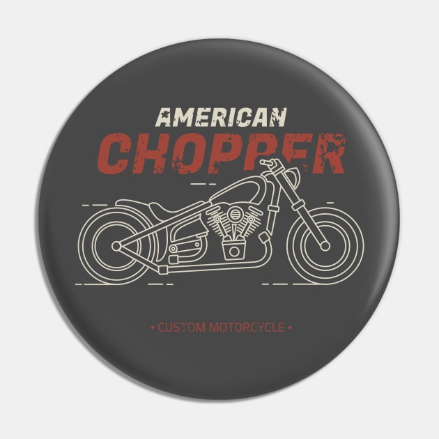 American Chopper Pin by VEKTORKITA