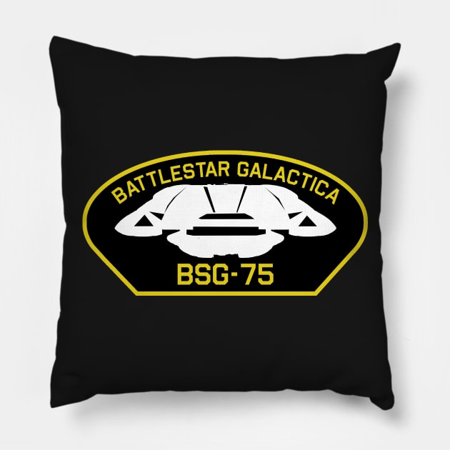 Battlestar Galactica Patch Pillow by PopCultureShirts