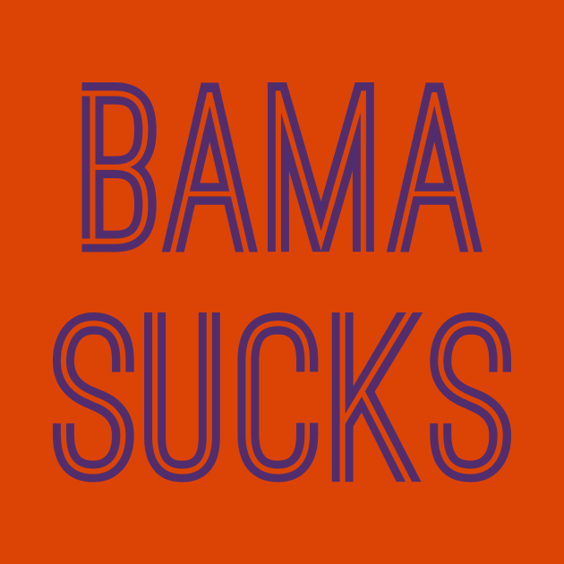 Bama Sucks (Purple Text) by caknuck