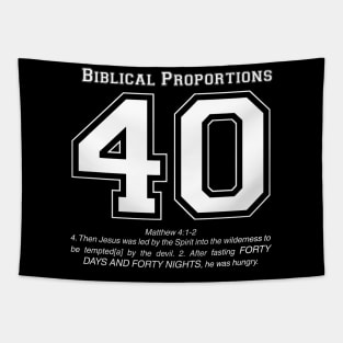 Biblical Numbers Tapestry