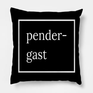 Agent Pendergast Pillow