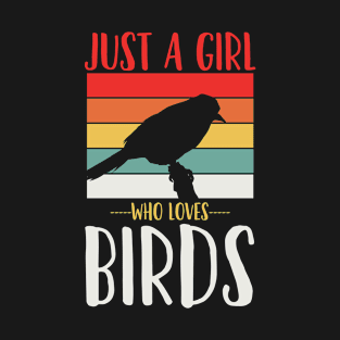 Birds Bird Lover Retro T-Shirt