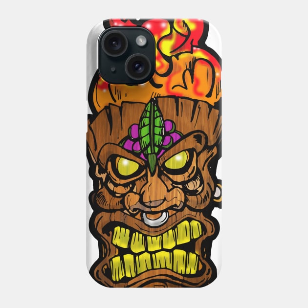 big Tiki go now Phone Case by silentrob668