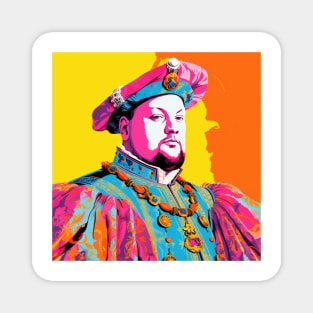 Henry VIII Pop Art 2 Magnet