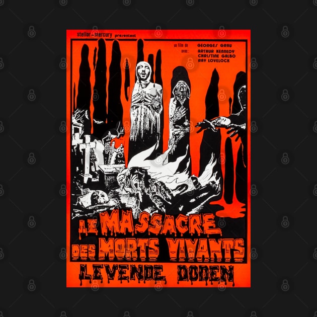 Le Massacre Des Morts Vivants (1974) Let Sleeping Corpses Lie by SHOP.DEADPIT.COM 