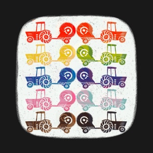 Rainbow Tractors T-Shirt