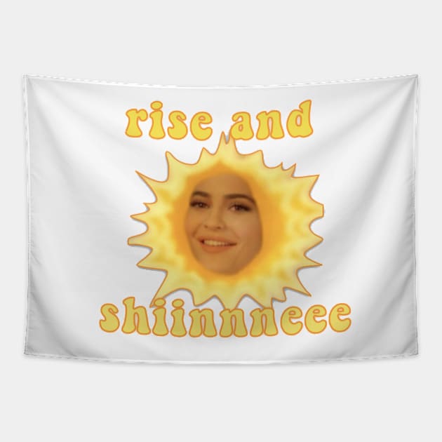 Rise and Shine Kylie Sun Tapestry by lolsammy910