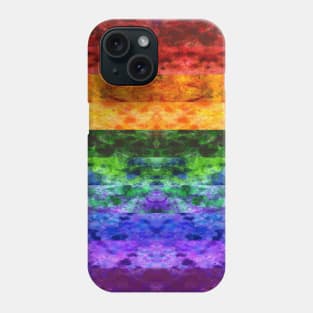 Rainbow Stripe Quilt Phone Case