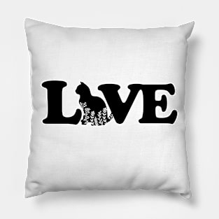 Cat Love Pillow