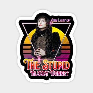 lady of the bloody donkey Magnet