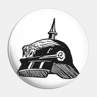 German Officers of The Guard Helmet Pin