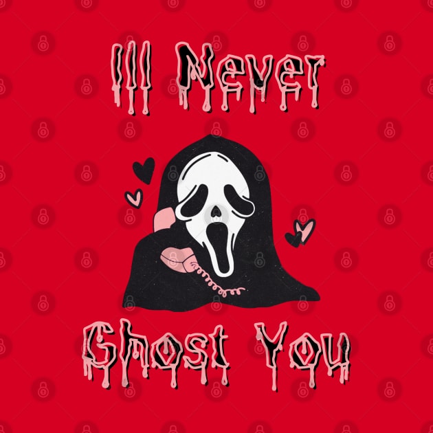 Ghost Face Valentine by LylaLace Studio