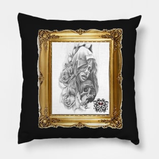 Framed Sketch Pillow