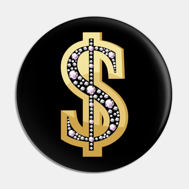 Dollar symbol in diamonds Pin by AnnArtshock