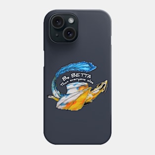 Betta Fish Dragon Phone Case