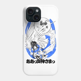 The Goddess (black) Phone Case