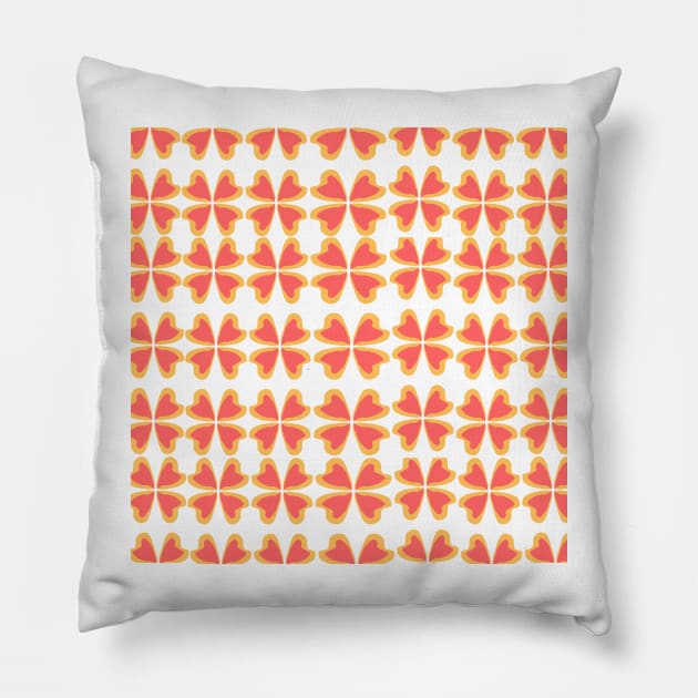 Golden Orange Pillow by HuskyDuskyMama