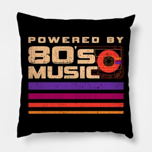 Powered By 80s Music Pillow