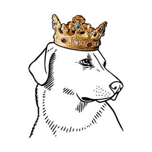 Chinook Dog King Queen Wearing Crown T-Shirt