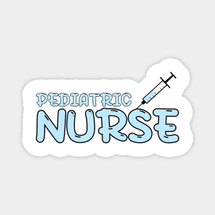 Pediatric Nurse Blue Magnet