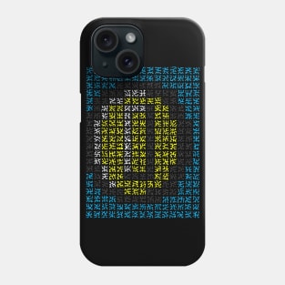 Pixelated Coin Phone Case