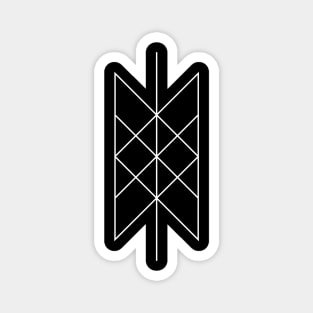 Web of Wyrd Nordic Symbol Magnet