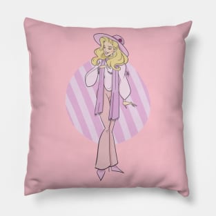 80s Fashion Princess Pillow