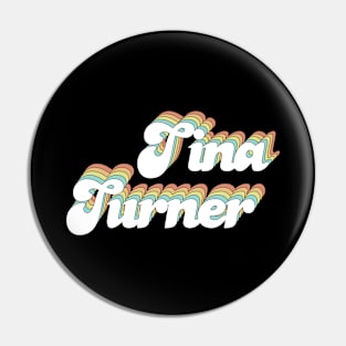 Retro Tina Turner Pin