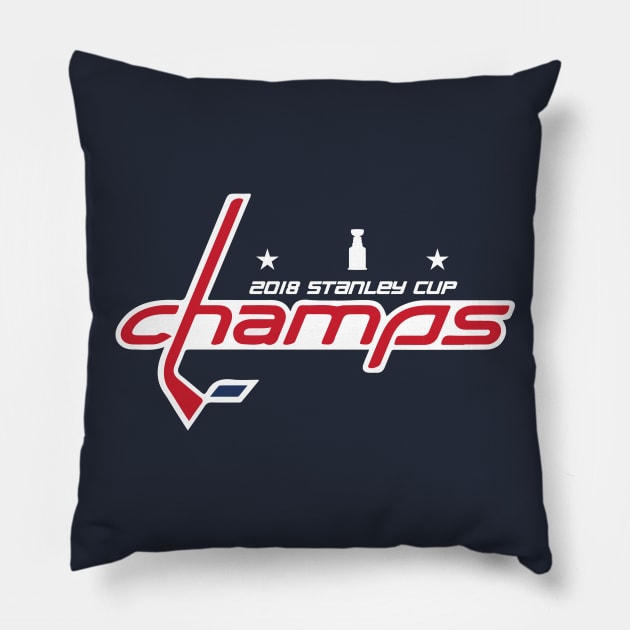 Caps - Champs Design Pillow by mymainmandeebo