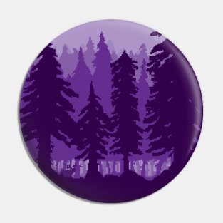 Pixel Trees Pin