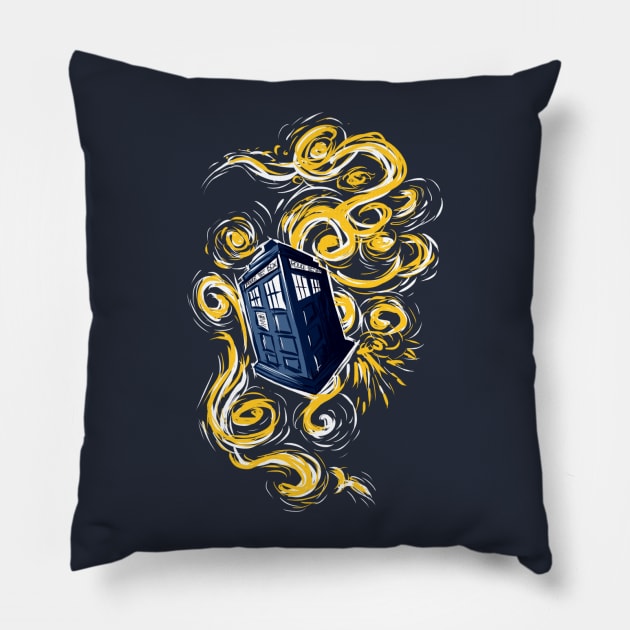 Tardis Pillow by Laflleche