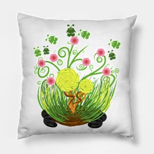 Flowers nature design Pillow