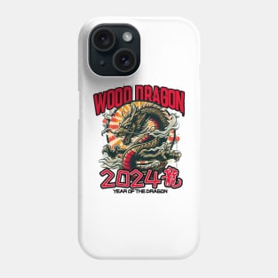 Chinese New Year 2024 Wood Dragon Phone Case